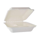 Bio degradable Lunch box in 3 compartment - 200 Pcs - hotpackwebstore.com - Bio - Degradable Products